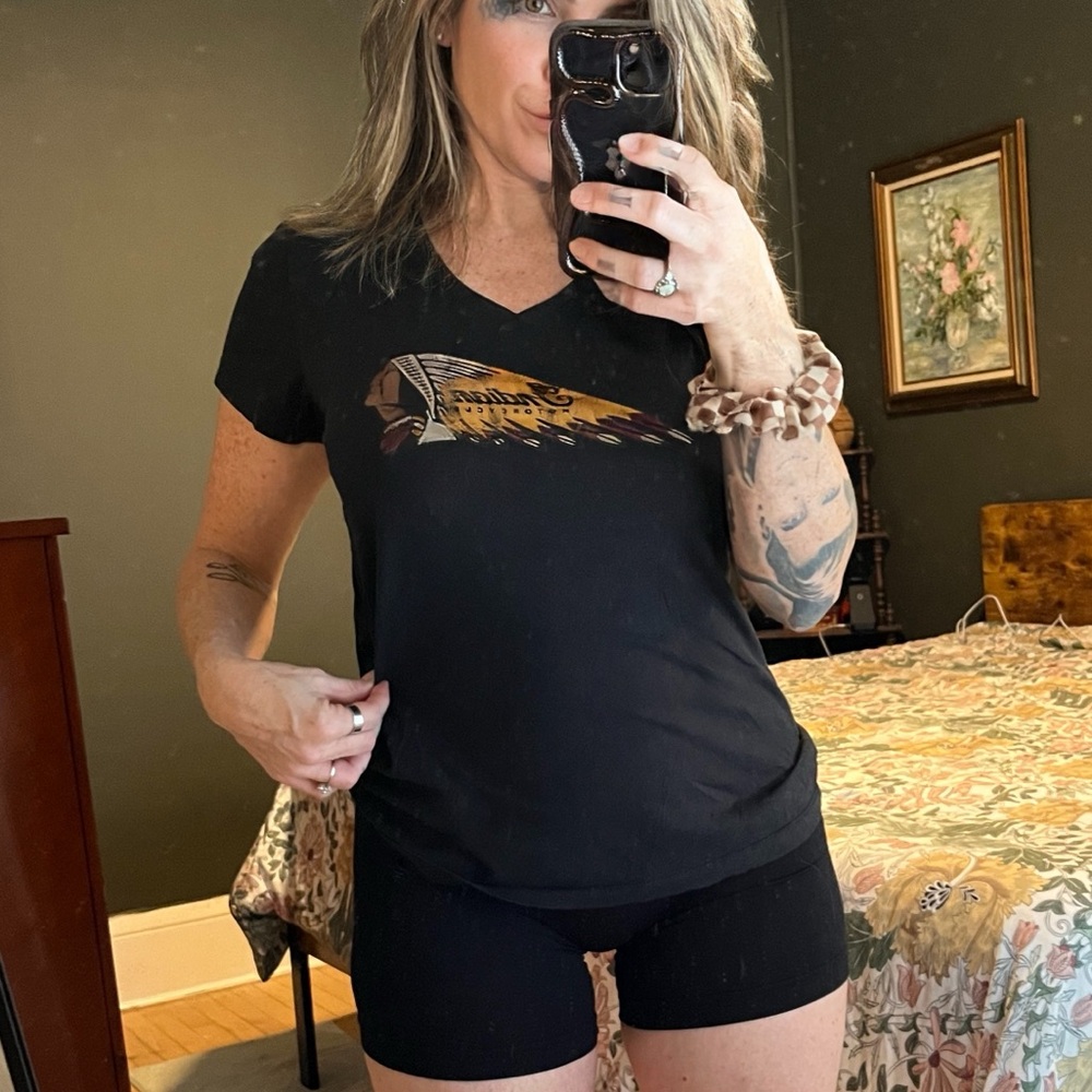 Indian Motorcycle v-neck tee